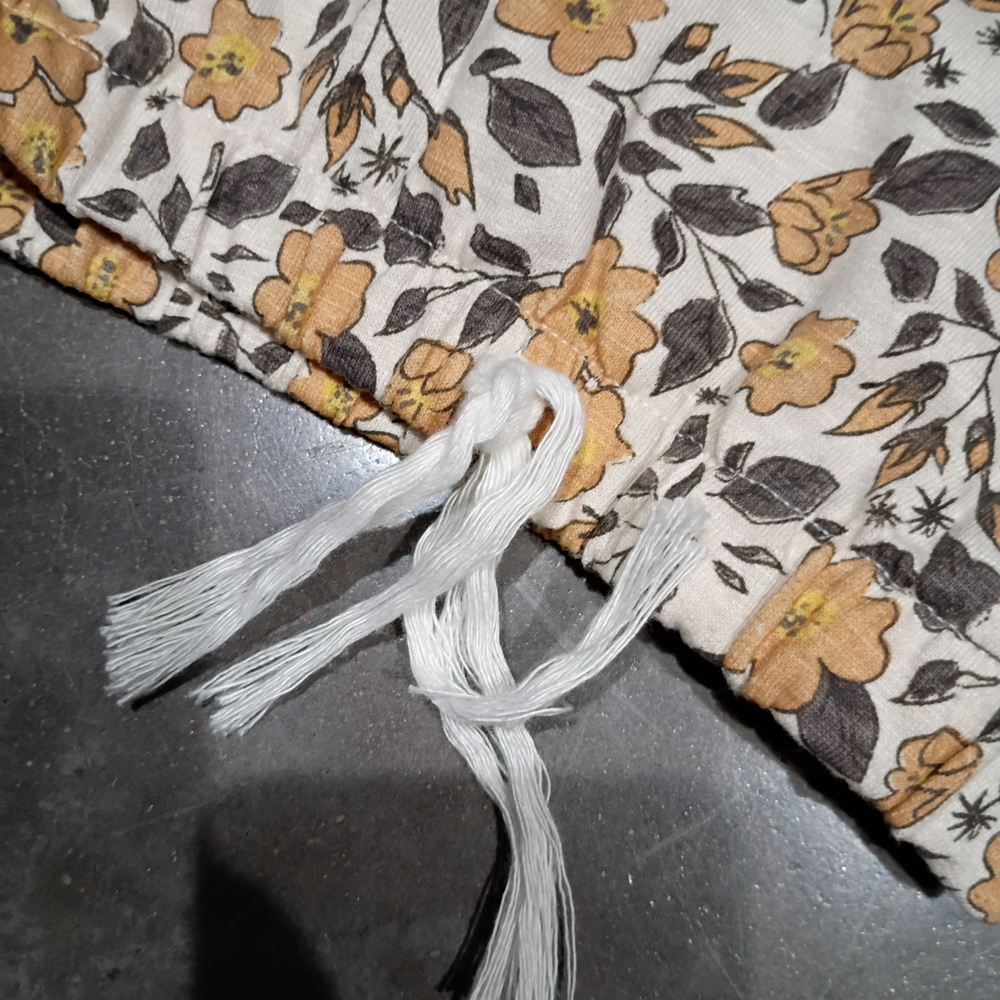 Jessica Simpson Kids Floral Sweatshirt - Yellow and Cream - Picture 6 of 6